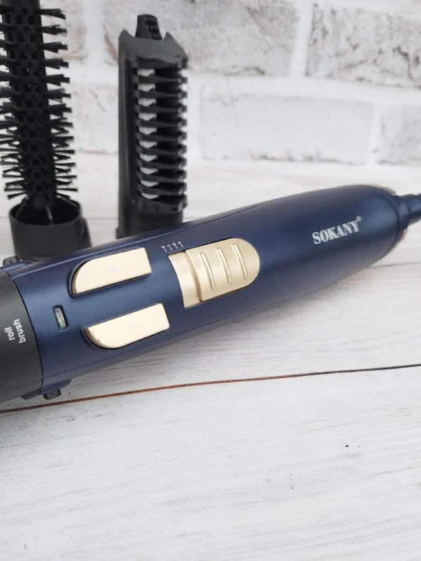 Fen-daraq Sokany SK-15007 Blue — Saç burmağa və düzəltməyə, Bakı (3)