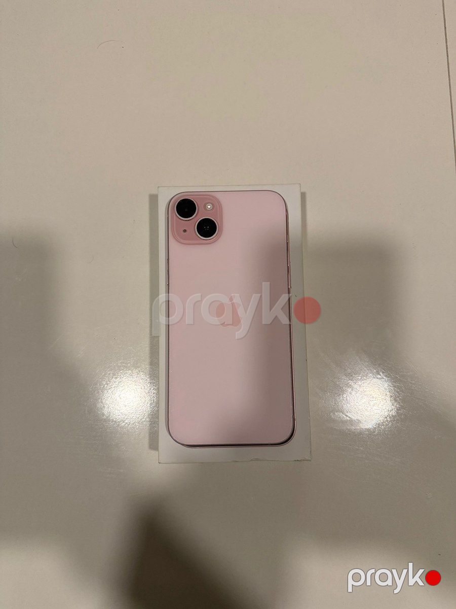 Apple iPhone 15 Plus Pink 128GB/6GB — Smartfonlar, Bakı