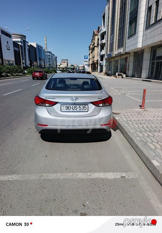 Hyundai Elantra, 1.8 L, 2014 il, 123 000 km — Avtomobillər, Bakı (6)