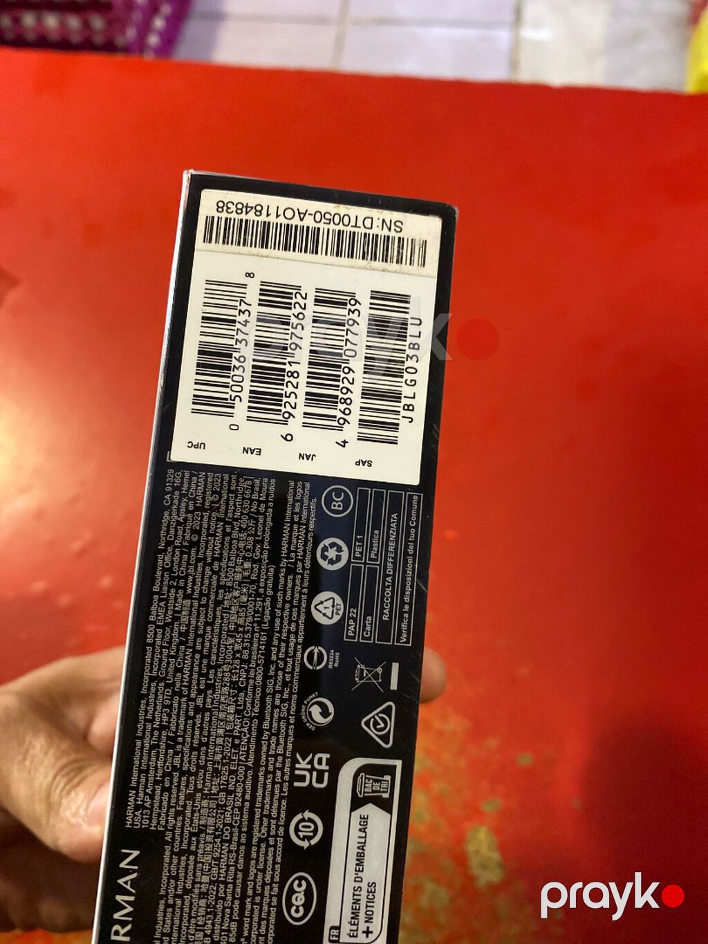 Yeni JBL Kolonka, Növ - Bluetooth, rəng - Göy — Dinamiklər və akustik sistemlər, Bakı (4)