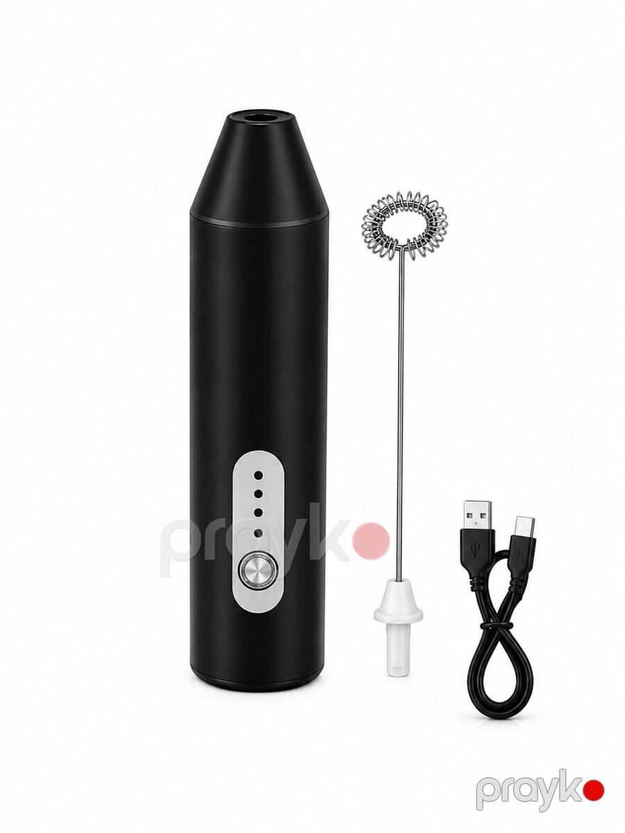 Wireless Milk Frother - 3 Mixing Modes — Ev texnikası, Bakı (2)