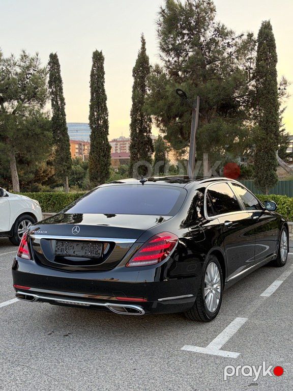 Mercedes-Maybach S 450 4MATIC, 3.0 L, 2017 il, 119 000 km — Avtomobillər, Bakı (6)