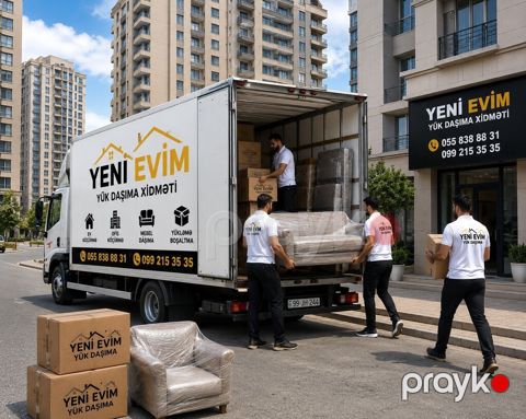 “Yeni Evim” – Yükdaşıma və Köçürmə Xidməti Xidmət sahələri: - Ev — Masazır