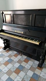Antik şaquli piano – W. Paternoster, Görlitz. Xüsusiyyətlər — Ahmed