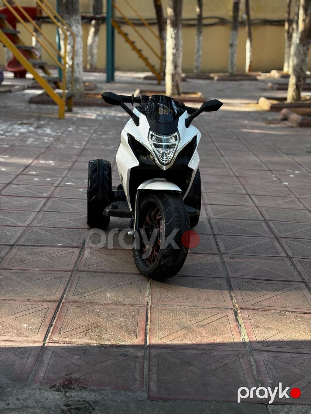 Uşaq üçün elektrikli üçtəkərli motosiklet - Model: “Super Moto 1688” — Oyuncaq nəqliyyatı, Masazır (4)