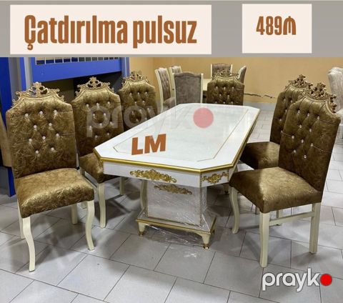 Möhtəşəm Tacmaral masa dəsti – yüksək keyfiyyətlə Məzmun: - Dəst — Bakı