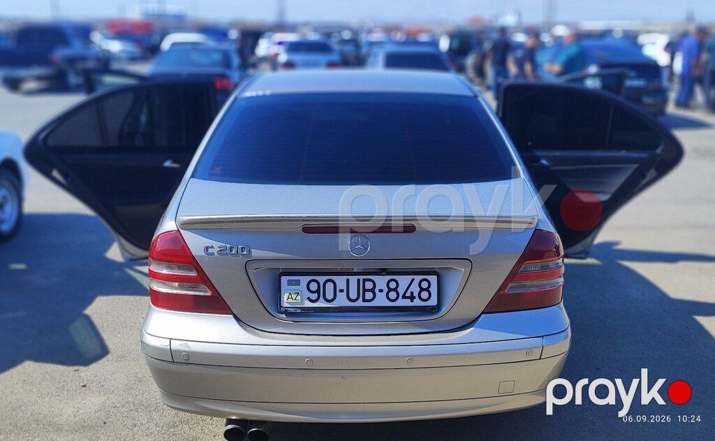 Mercedes C 180, 1.8 L, 2004 il, 370 441 km — Avtomobillər, Bakı (7)