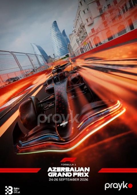 Formula 1 Azərbaycan Qran-Prisi üçün Azneft tribunasında 2 bilet — Novxanı