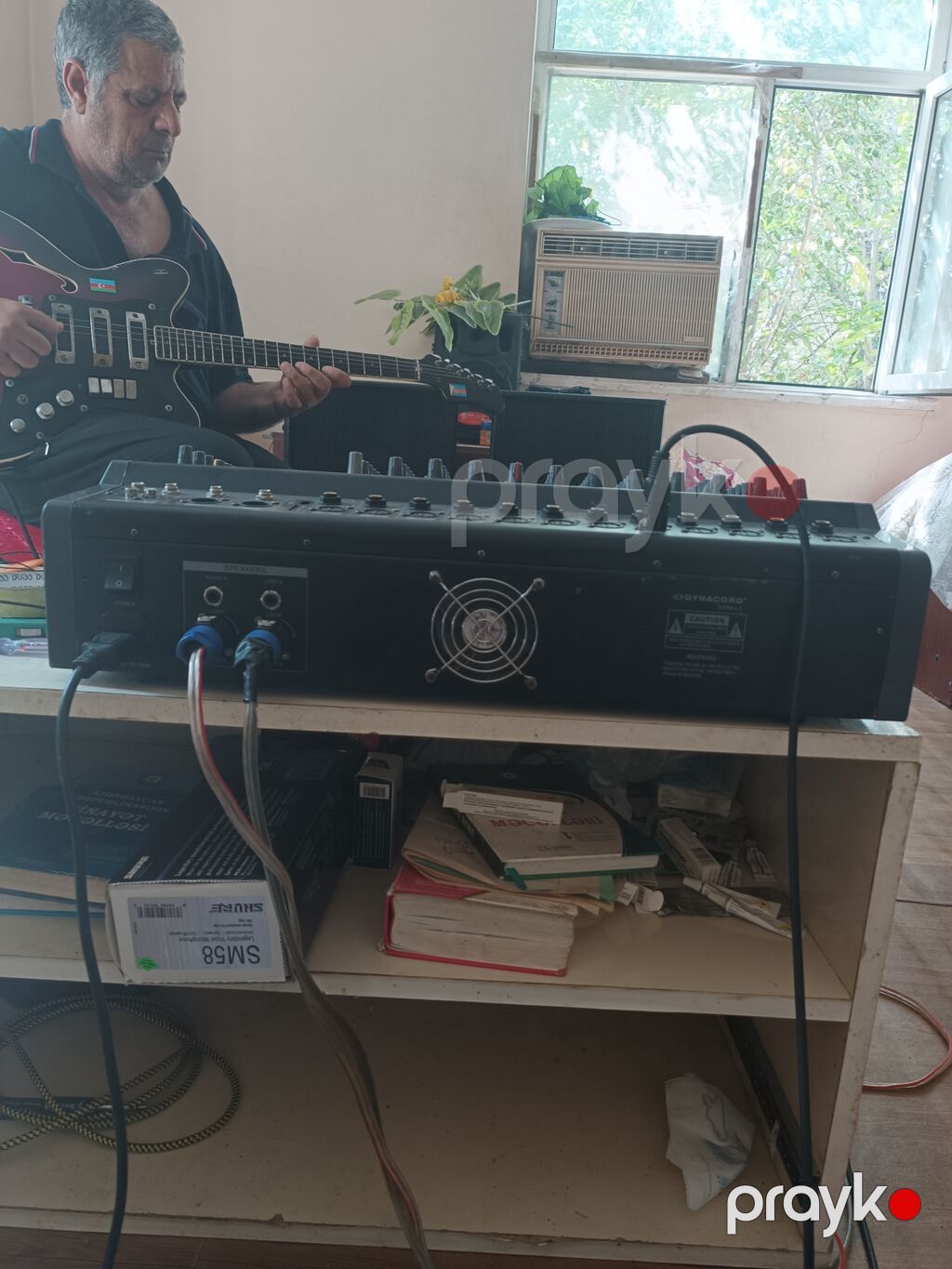 Dynacord PMX-1202A MP3 – 12 kanallı gücləndiricili mikser — Studiya və konsert üçün, Beyləqan (4)