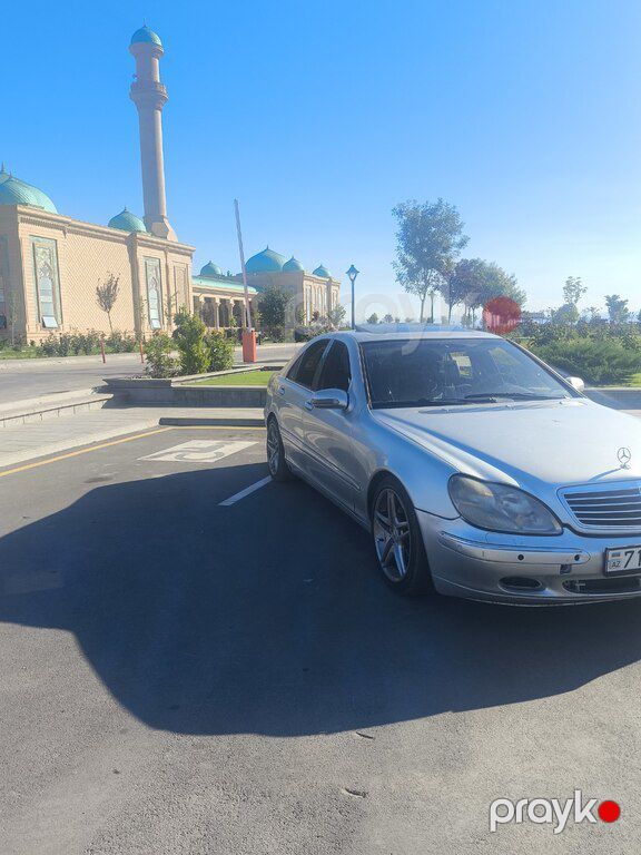 Mercedes S 320, 3.2 L, 2001 il, 260 000 km — Avtomobillər, Naxçıvan (3)