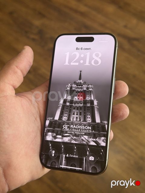 Apple iPhone 15 Pro Natural Titanium 128GB/8GB — Bakı