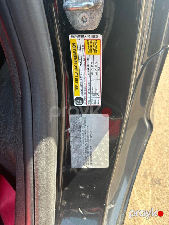 Chevrolet Camaro, 2.0 L, 2017 il, 134 000 km — Avtomobillər, Bakı (12)