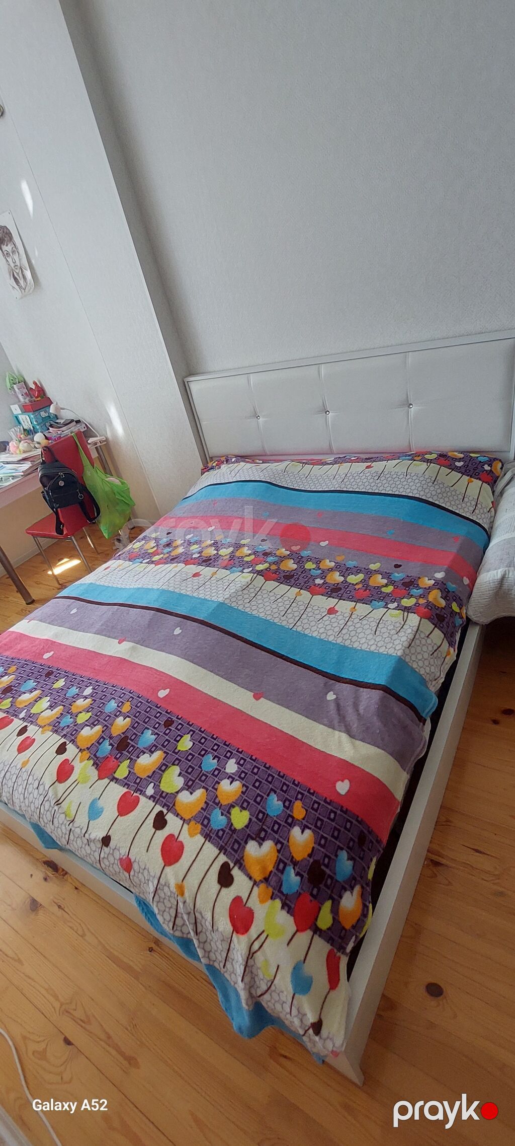 İşlənmiş, İkinəfərlik çarpayı, Bazalı, Matras ilə, Siyirməsiz — Yataqlar, Masazır (4)