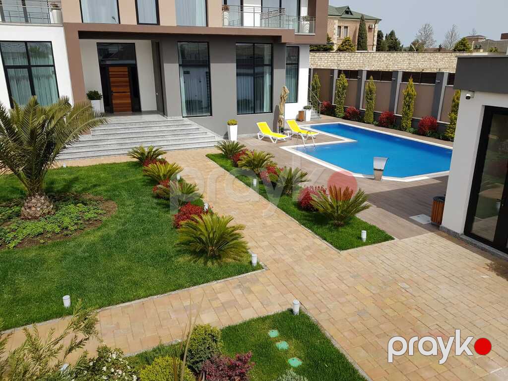 İcarəyə verilir 6 otaqlı həyət evi/bağ evi 540 m² — Ev, villa, Bakı (10)