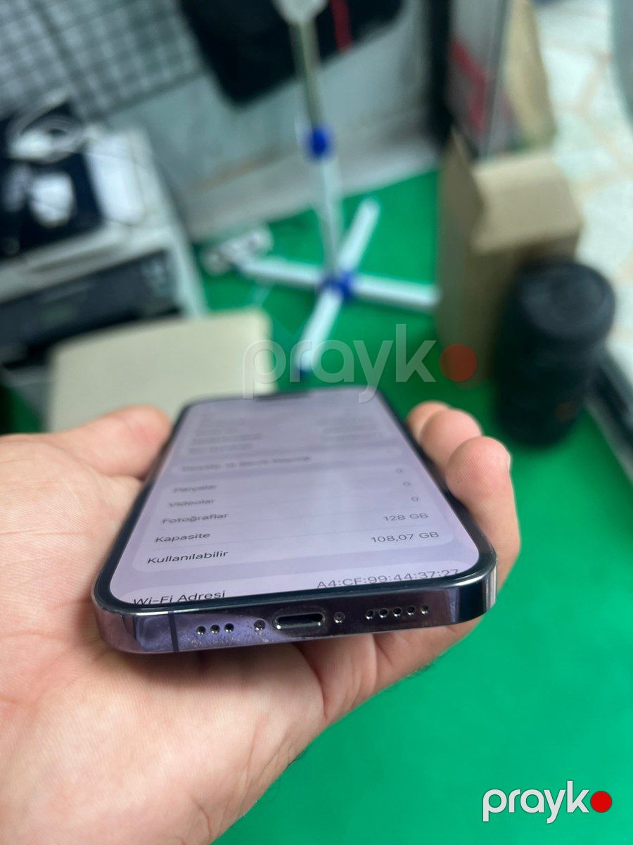 Apple iPhone 14 Pro Deep Purple 128GB/6GB — Smartfonlar, Xırdalan (4)