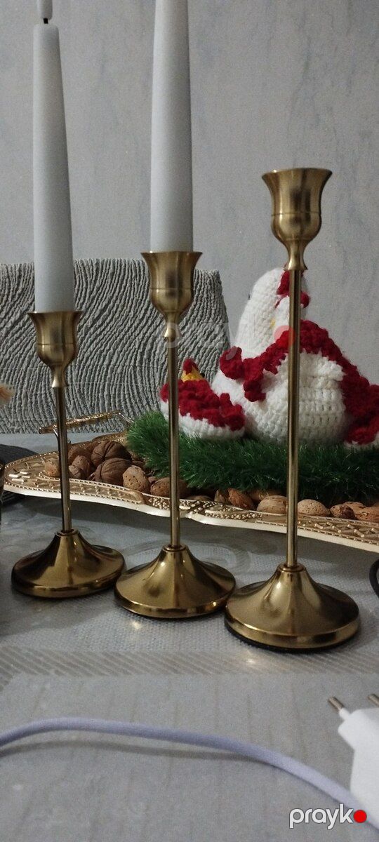 Свечи и подсвечники — Dekor və interyeri, Bakı (5)