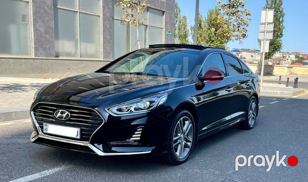 Hyundai Sonata, 2.4 L, 2017 il, 147 000 km — Avtomobillər, Bakı (4)