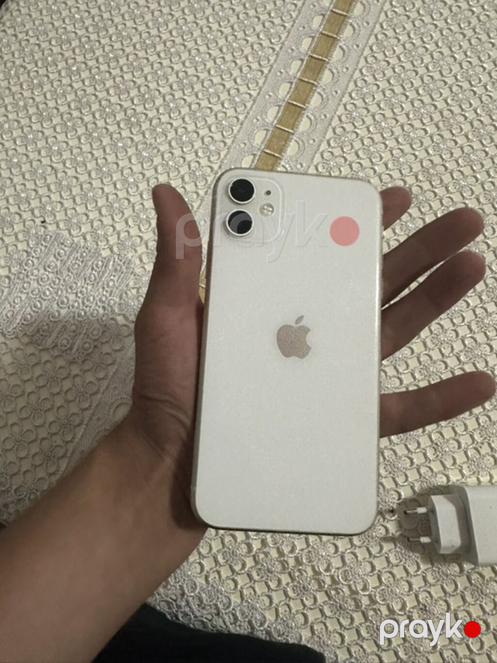 IPhone 11, Ağ, Face ID — Apple iPhone, Bakı (4)