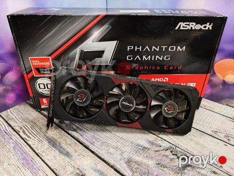 Video kart ASRock RX 5600XT Phantom Gaming 6GB — Bakı