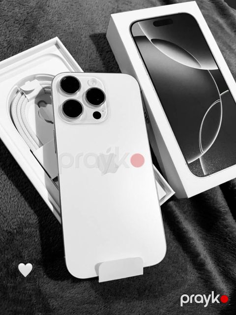 Apple iPhone 16 Pro Max White Titanium 256GB/8GB — Bakı