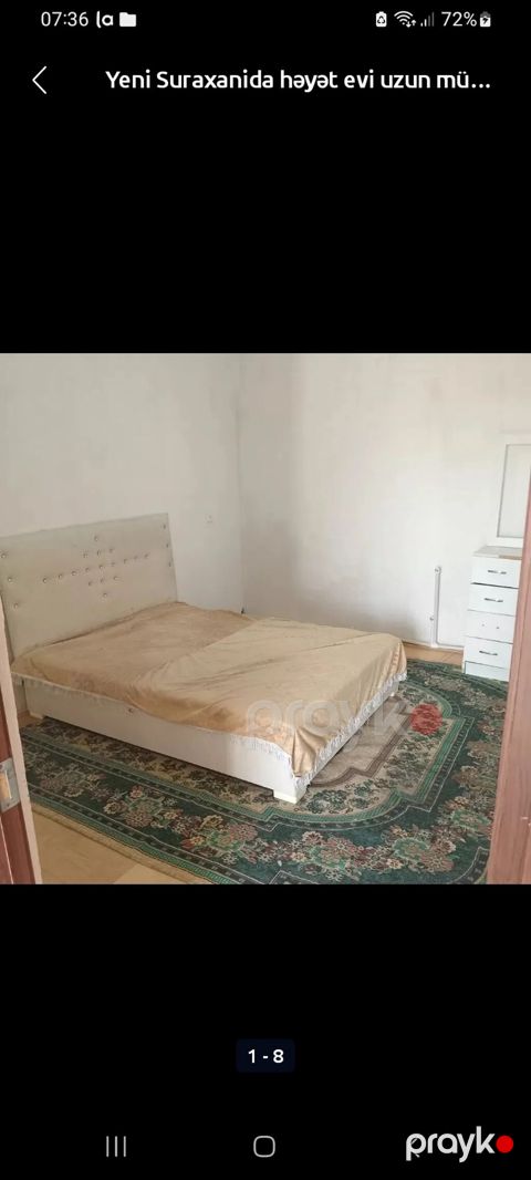 Kiraye EV Əşyalidi. Yeni Suraxanı qəsəbəsində həyət evi kirayə. - 1 — Digah