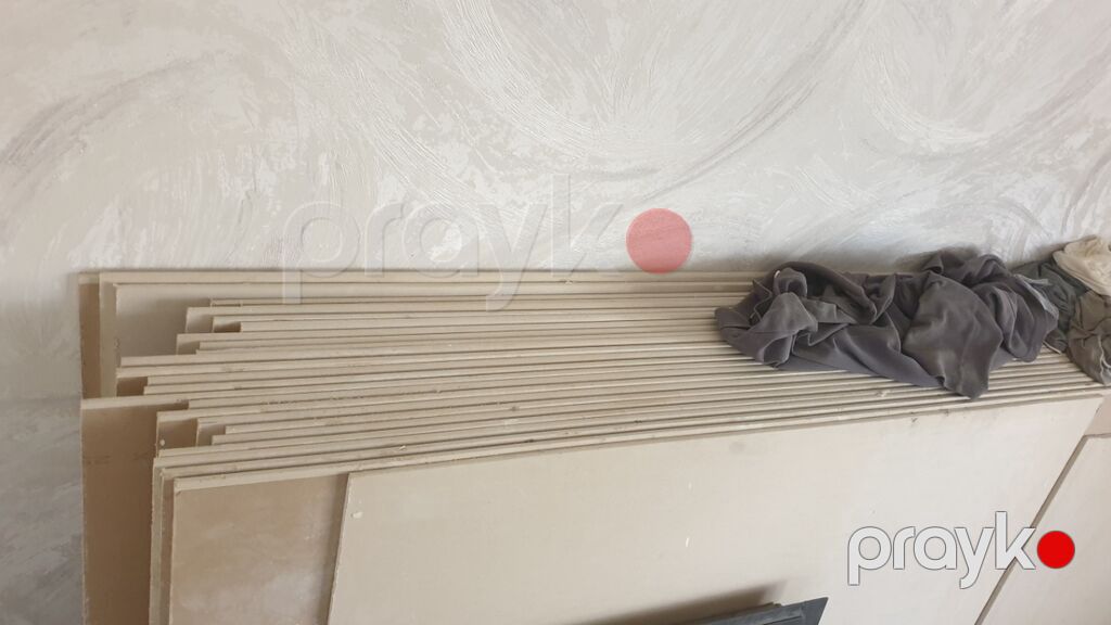 Alçipan 25ədəd var Ölçü 1.2x2.5m Qalınlığı 0.8sm Qiymət 5₼ Evimizdə — Gipsokarton, Xırdalan
