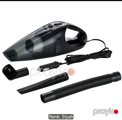 Avtomobil üçün əl mini tozsoran – qara rəng Xüsusiyyətlər: - 12V — Mingəçevir