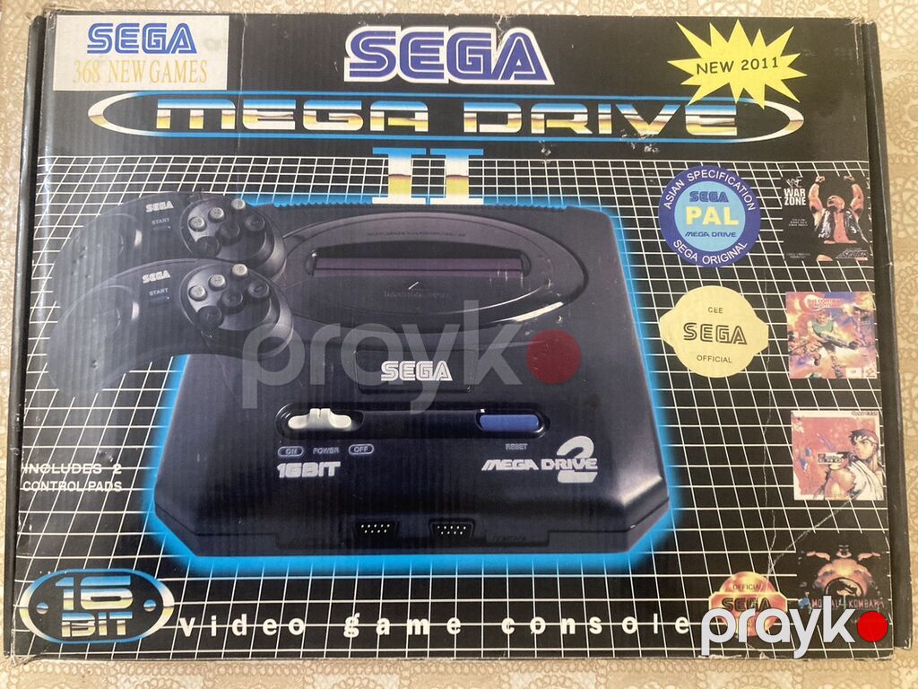Sega Mega Drive II 16-bit oyun konsolu Xüsusiyyətlər: - 16-bit video — Oyunlar, konsollər və proqramlar, Bakı
