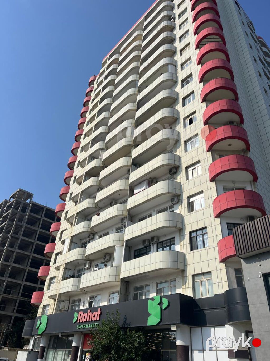 Nargile kafesinin yaxinliginda Yeni tikili 2 otaqlı menzil, əşyalı — Mənzil, Bakı (4)