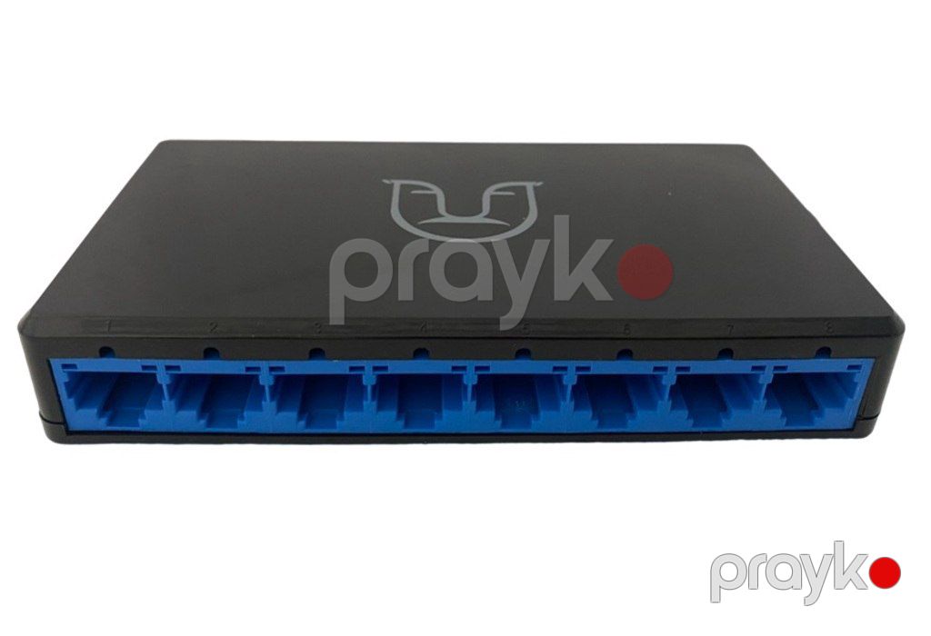 Alfa S880 8 Port 10/100/1000 Mbps Ethernet Switch — Şəbəkə və server avadanlığı, Bakı (2)