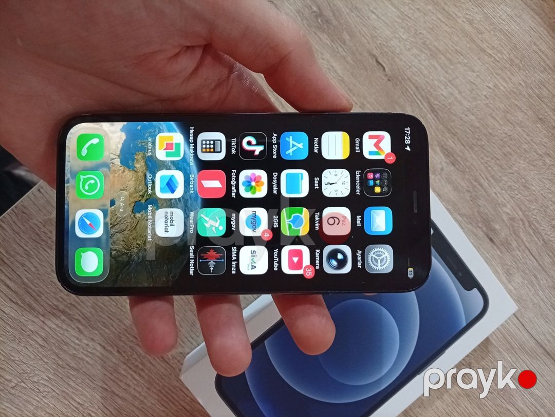 Apple iPhone 12 Mini Blue 64GB/4GB — Smartfonlar, Bakı (5)