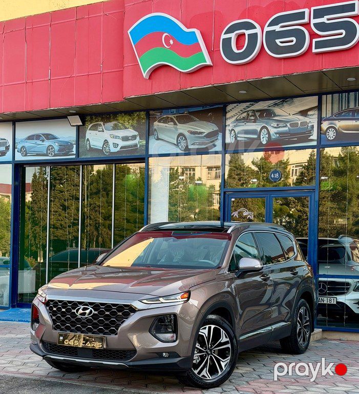 Hyundai Santa Fe, 2.0 L, 2020 il, 92 500 km — Avtomobillər, Sumqayıt (4)