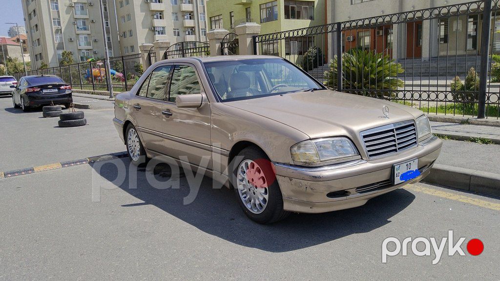 Mercedes C 230, 2.3 L, 2000 il, 317 000 km — Avtomobillər, Bakı (3)