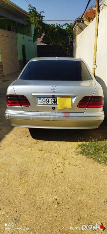 Mercedes E 270, 2.7 L, 2000 il, 525 000 km — Avtomobillər, Bakı (11)