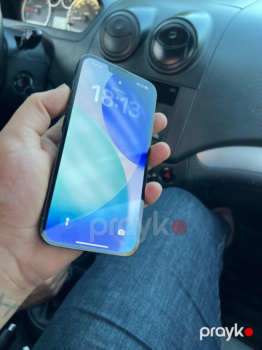 Apple iPhone 13 Pro Max Sierra Blue 128GB/6GB — Smartfonlar, Bakı (3)
