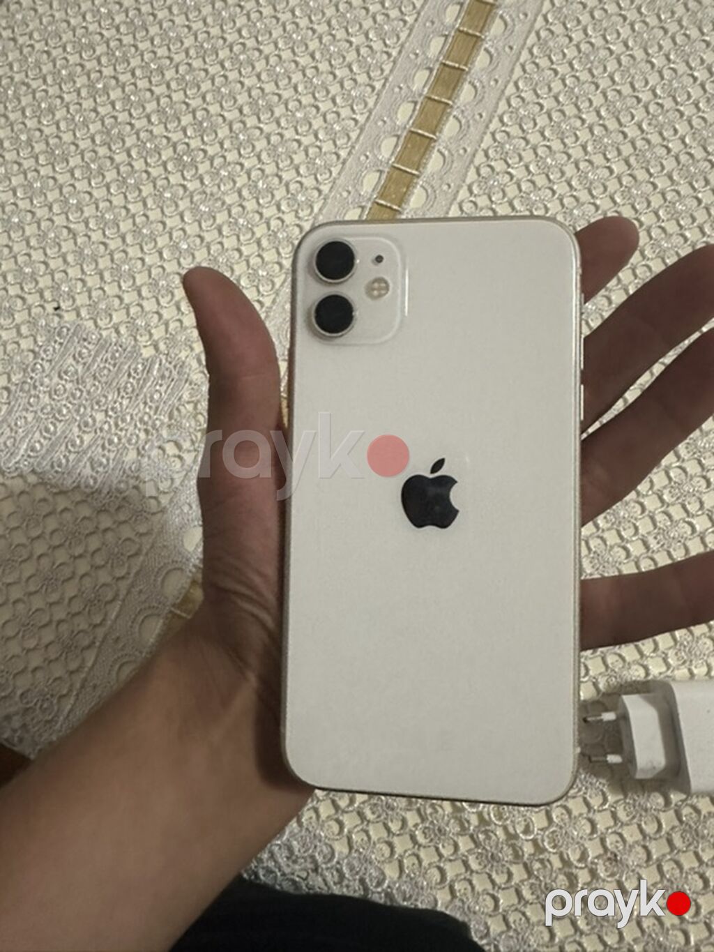 IPhone 11, Ağ, Face ID — Apple iPhone, Bakı (3)