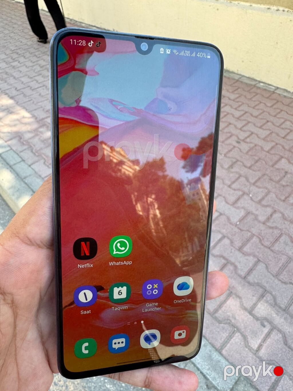 Mavi rəngli smartfon Xüsusiyyətlər və portlar: - Alt hissə: 3.5 mm — Digər smartfonlar, Bakı (7)