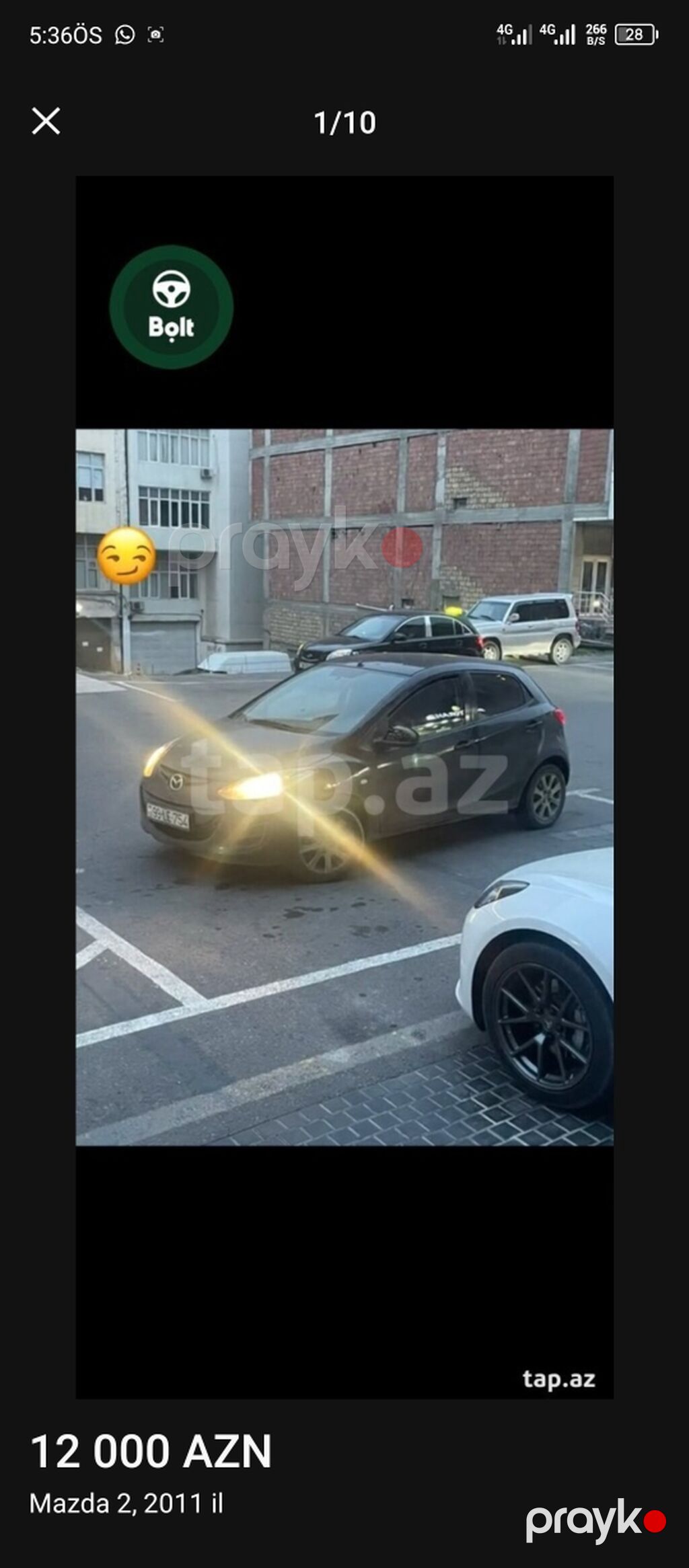 Mazda 2: 1.3 l 2011 il Hetçbek — Avtomobillər, Mingəçevir (4)