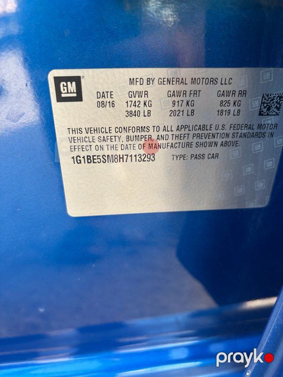 Chevrolet Cruze, 1.4 L, 2016 il, 146 300 km — Avtomobillər, Bakı (9)