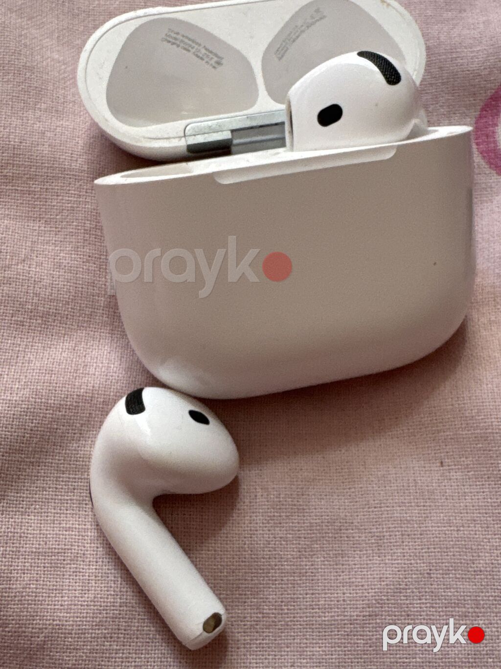 Apple airpods 4. Modelidir. Premium modeldir original deyil. İphoneye — Səs texnikası, Digah (3)