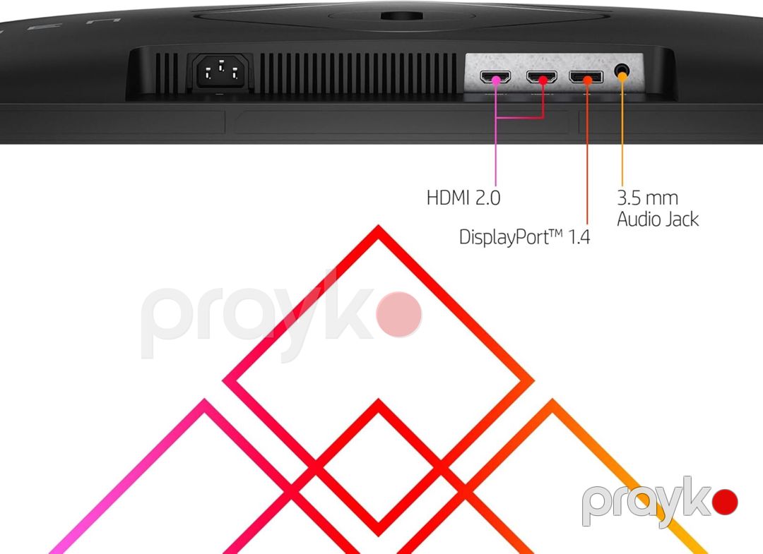 HP Omen 27 FHD 165HZ Gaming Monitor 780F9E9 — Kompüterlər və noutbuklar, Bakı (4)