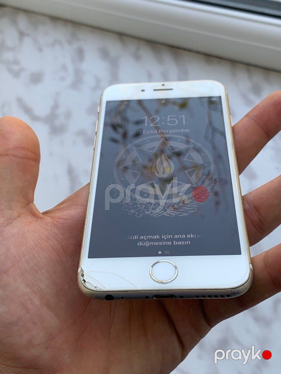 Apple iPhone 6S Gold 16GB — Smartfonlar, Sabirabad (4)