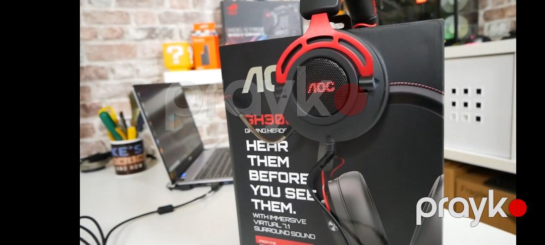Aoc GH300 7.1 rgb 96KHz — Səs texnikası, Bakı (4)