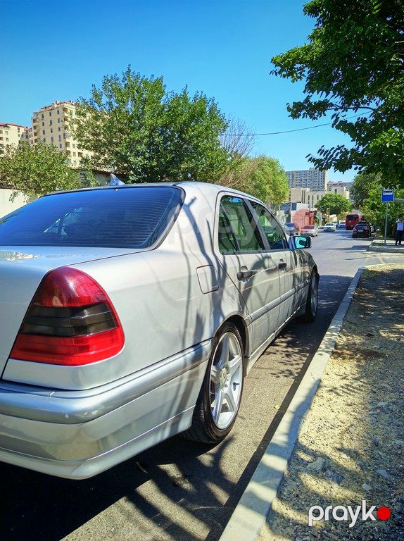 Mercedes C 180, 1.8 L, 1998 il, 400 000 km — Avtomobillər, Bakı (4)