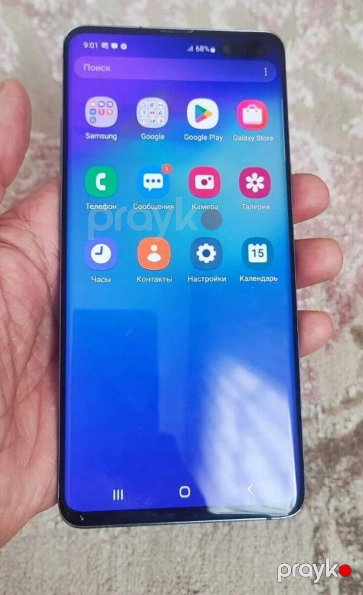 Samsung Galaxy S10 5G Majestic Black 256GB/8GB — Smartfonlar, Bakı (9)