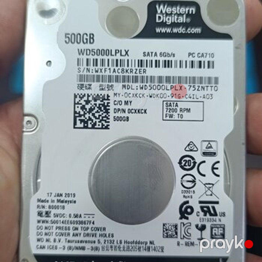 Wd black 500GB 2.5 — Masaüstü kompüterlər, Bakı (3)
