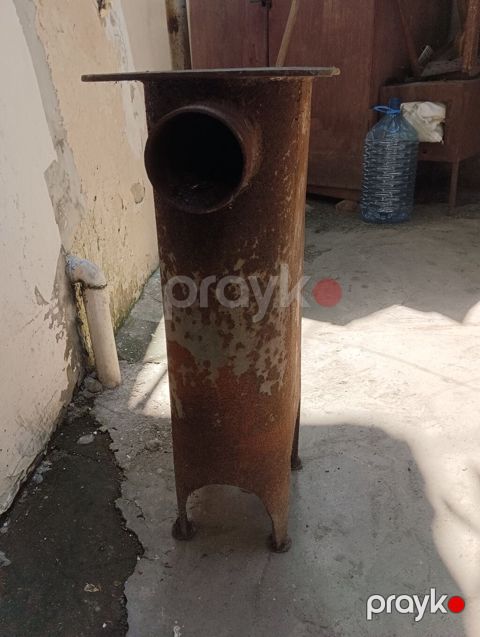 Metall soba/odun peçi - Material: qalın metal/kətan polad gövdə — Bakı