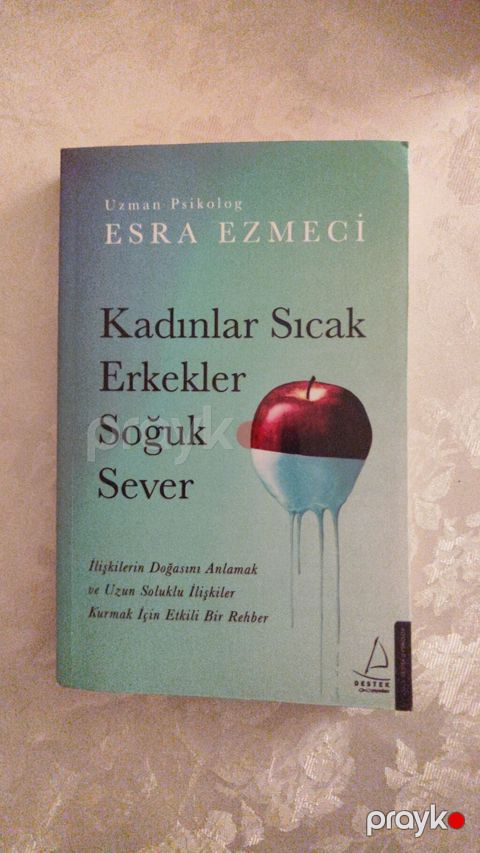 Kitab dəsti 1) Kadınlar Sıcak Erkekler Soğuk Sever – Esra Ezmeci — Bakı