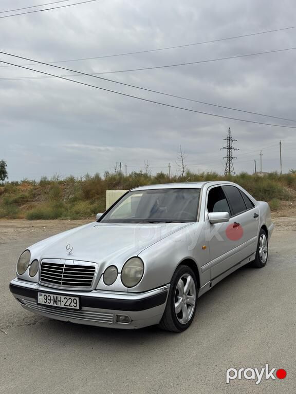 Mercedes E 300, 3.0 L, 1995 il, 595 311 km — Avtomobillər, Naftalan (2)