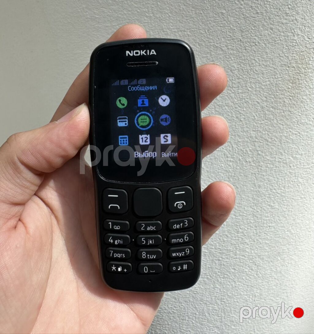 Nokia 106, rəng - Qara, Düyməli — Nokia, Bakı (2)